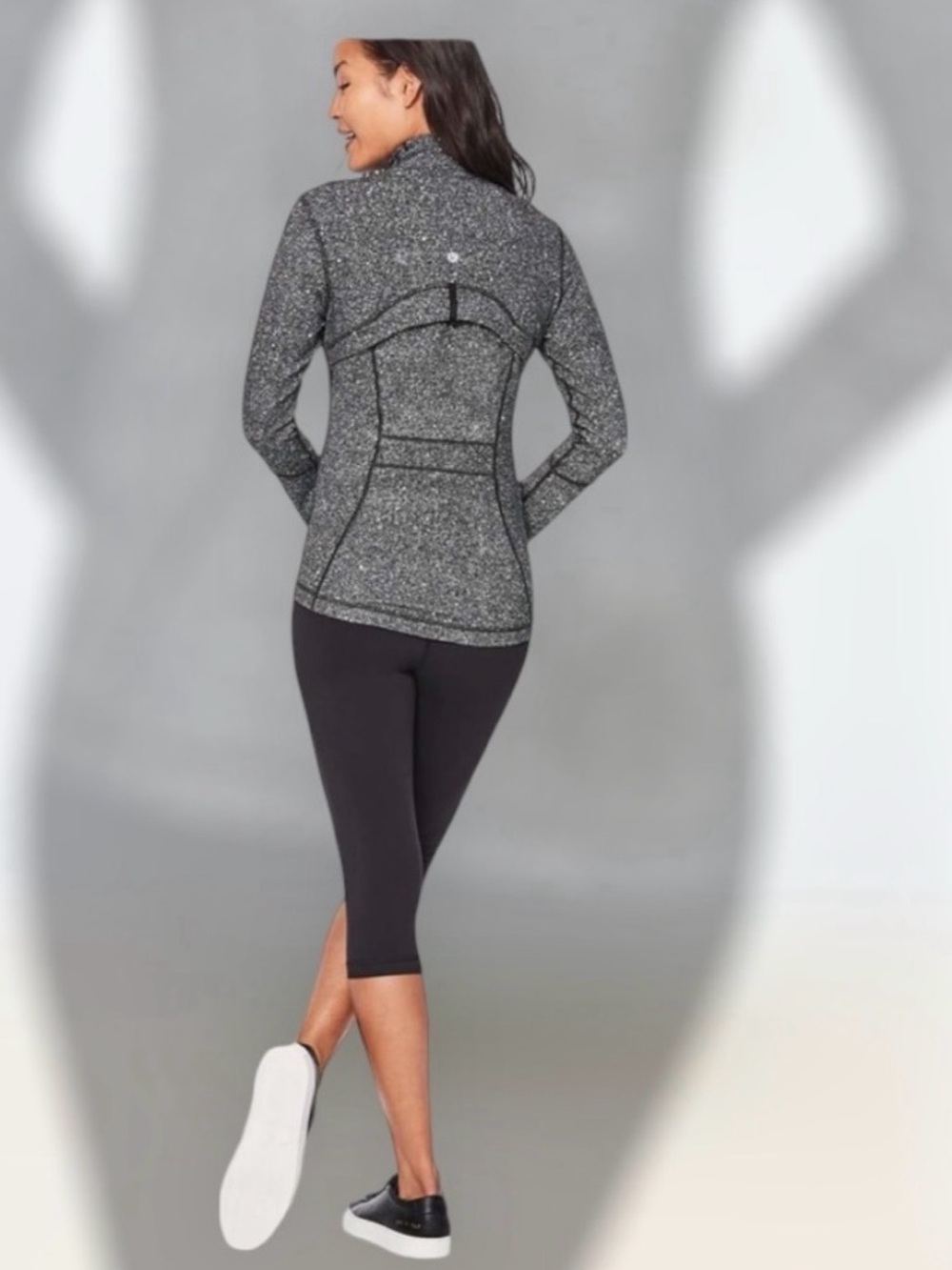 Lululemon Define Heathered Zip-Up Jacket - Gray